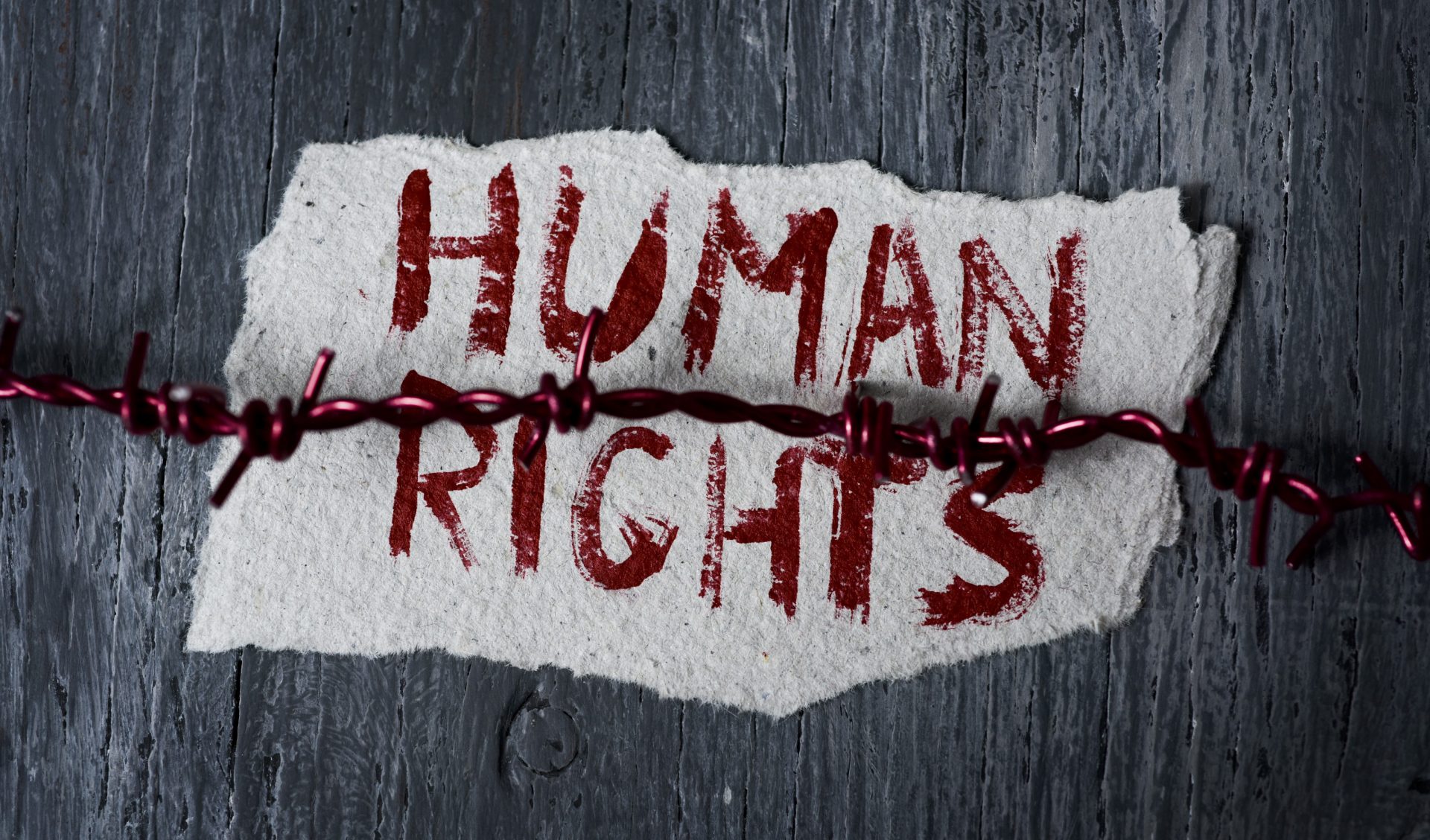 En bild av "Human Rights".