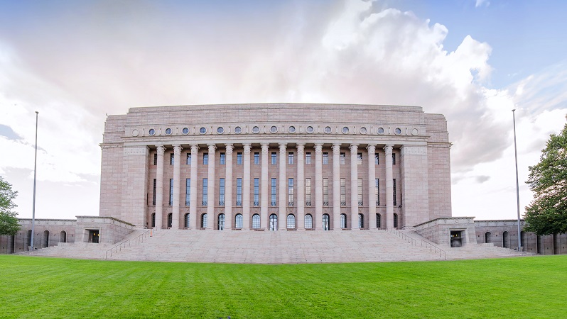 Finland's Parliamen Building