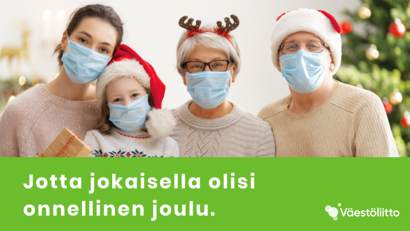 Isovanhemmat ja lapsenlapset maskit kasvoilla 2