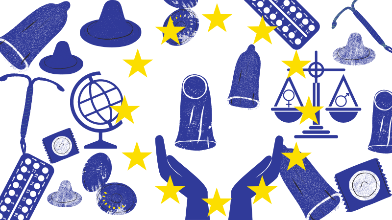 EU blue contraceptives and EU stars
