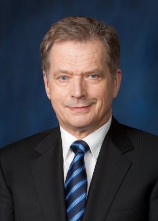 Tasavallan presidentti Sauli Niinistö.