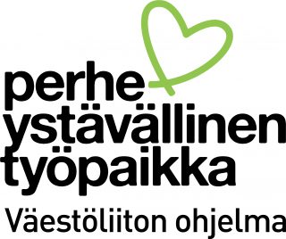 Perheystävällinen työpaikka -ohjelman logo.