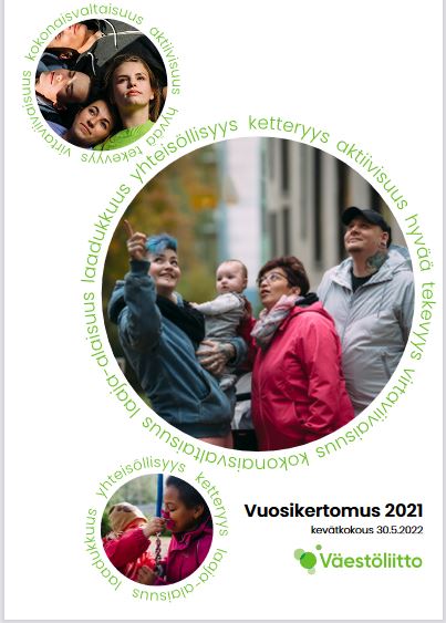 Vuosikertomus 2021 kansikuva.