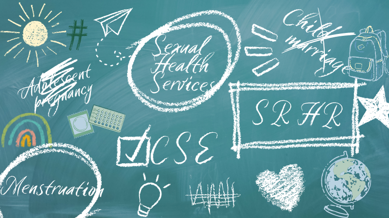 Illustrative Chalk board
