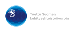 Ulkoministeriön logo Tuettu Suomen kehitysyhteistyövaroin