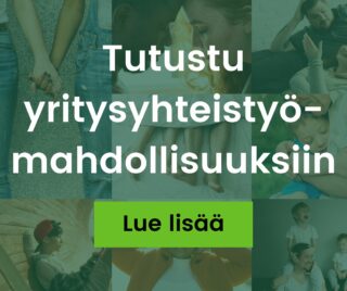 Tutustu yritysyhteistyömahdollisuuksiin