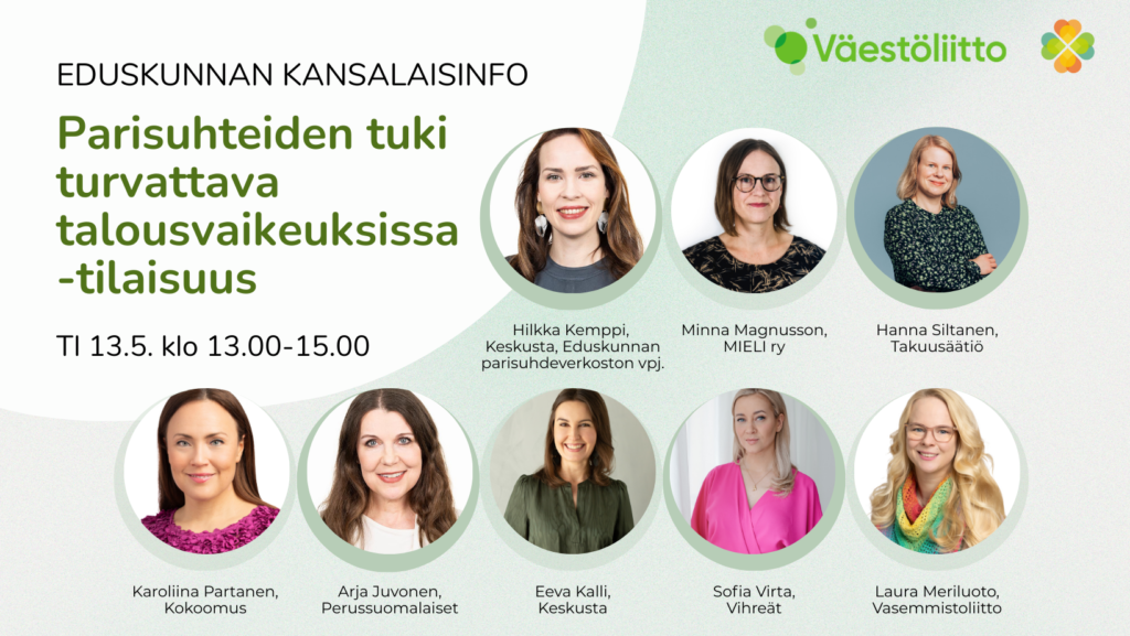 Keskustelutilaisuuden puhujat