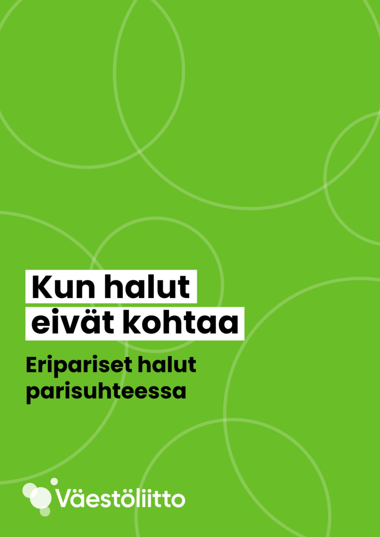 Kun halut eivät kohtaa: Eripariset halut parisuhteessa.